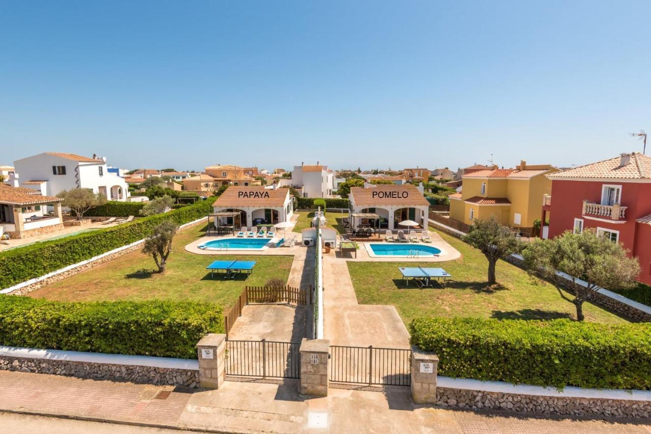 Villas Pomelo & Papaya Cala'N Blanes (Menorca) Exterior foto