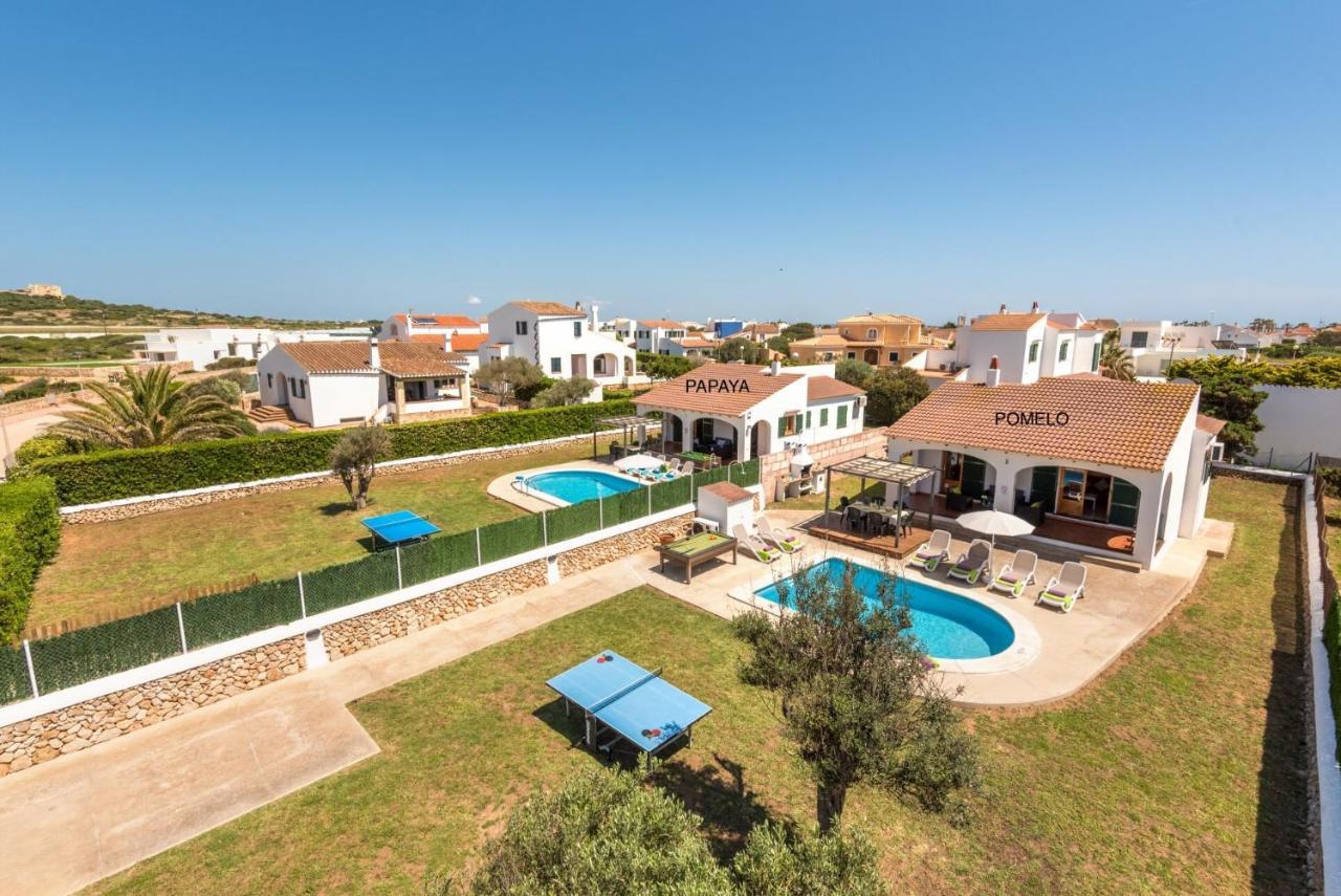 Villas Pomelo & Papaya Cala'N Blanes (Menorca) Exterior foto